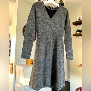 Madewell “Ridgewalk” Marled Gray Dress